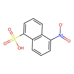 5-Nitronaphthalene-1-sulphonic acid structure