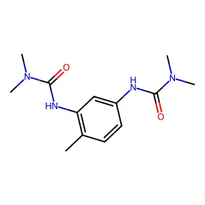 3,3'-(4-Methylbenzene-1,3-diyl)bis(1,1-dimethylurea) structure
