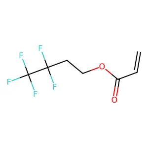 2-Propenoic acid, 3,3,4,4,4-pentafluorobutyl ester structure