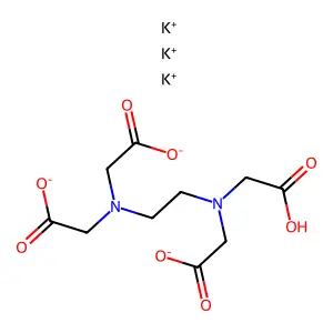 Edetate Tripotassium structure