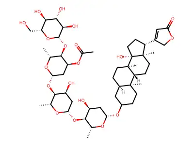 Lanatoside A structure