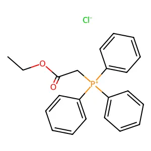 Phosphonium, (2-ethoxy-2-oxoethyl)triphenyl-, chloride (1:1) structure