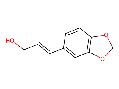 3-(1,3-Benzodioxol-5-yl)prop-2-en-1-ol structure