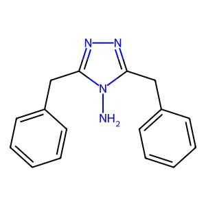 4-Amino-3,5-dibenzyl-1,2,4-triazole structure