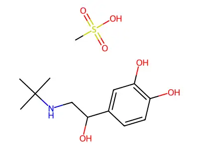 Diammonium tetratungsten tridecaoxide structure