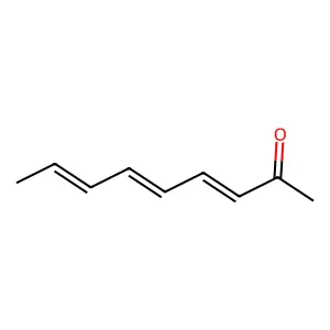 3,5,7-Nonatrien-2-one structure
