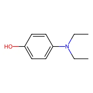 4-Diethylaminophenol structure