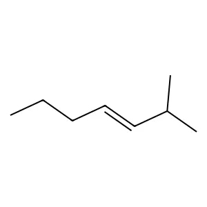 2-Methyl-3-heptene structure