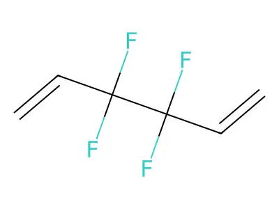 3,3,4,4-Tetrafluorohexa-1,5-diene structure