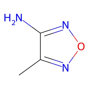 3-Amino-4-methylfurazan structure