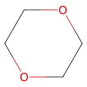 1,4-Dioxane-(2LH8) structure