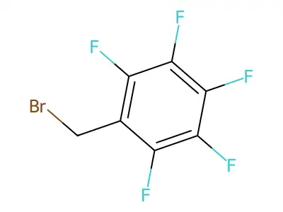 Pentafluorobenzyl bromide structure