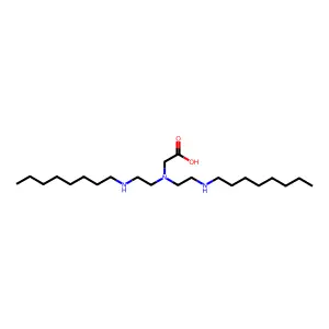 Bis-caprylylaminoethyl glycine structure