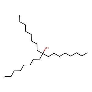 9-Octylheptadecan-9-ol structure