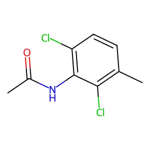 Acetamide, N-(2,6-dichloro-3-methylphenyl)- structure