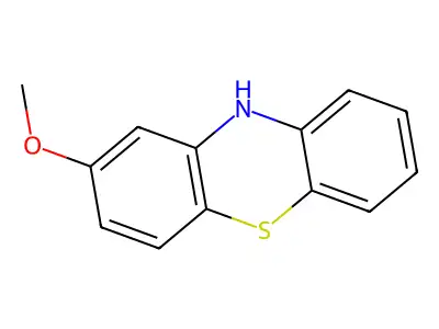 Methyl phenothiazin-2-yl ether structure