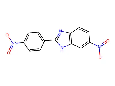 5-Nitro-2-(4-nitrophenyl)-1H-benzimidazole structure