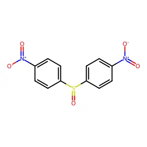 1,1'-Sulfinylbis(4-nitrobenzene) structure
