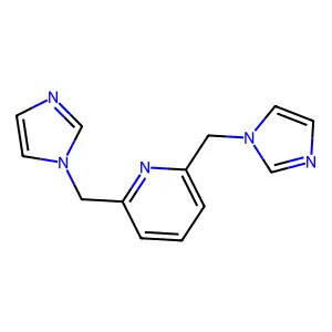 2,6-Bis((1H-imidazol-1-yl)methyl)pyridine structure