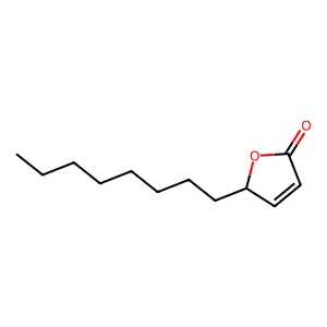 5-Octyl-2(5H)-furanone structure