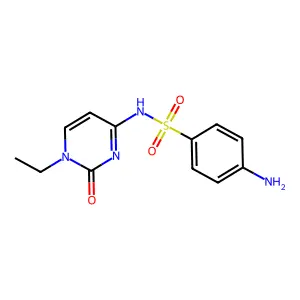 Sulfacytine structure