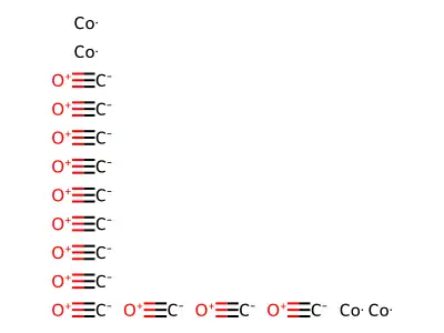 Cobalt, tri-mu-carbonylnonacarbonyltetra-, tetrahedro structure