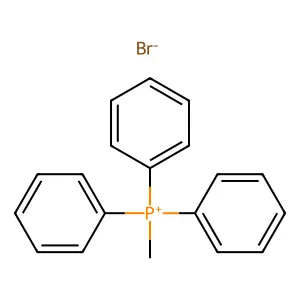 Methyltriphenyliphosphonium bromide structure