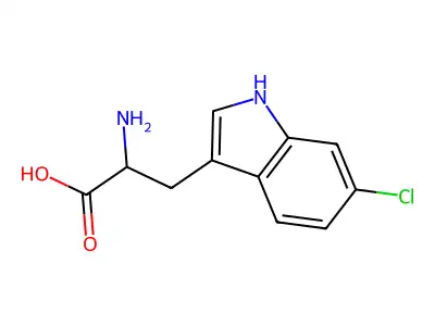 6-Chlorotryptophan structure