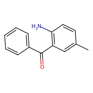 2-Amino-5-methylbenzophenone structure
