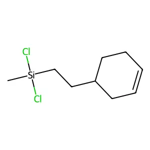 Cyclohexene, 4-(2-(dichloromethylsilyl)ethyl)- structure