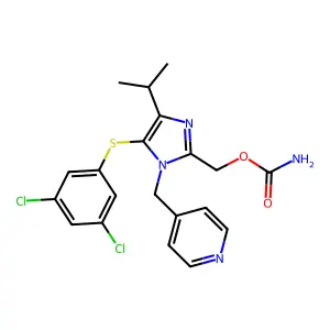 Capravirine structure