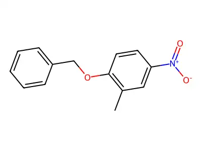 5-(Benzyloxy)-2-nitrotoluene structure