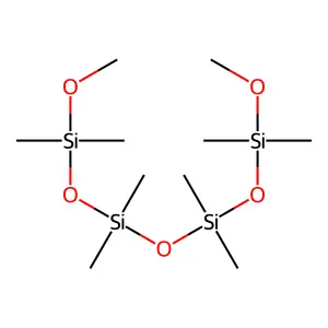 Tetrasiloxane, 1,7-dimethoxy-1,1,3,3,5,5,7,7-octamethyl- structure