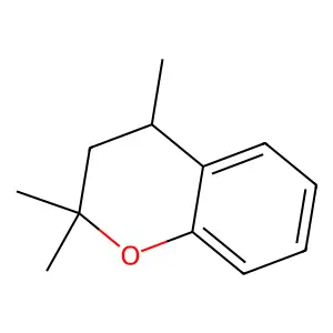 3,4-Dihydro-2,2,4-trimethyl2H-1-benzopyran structure