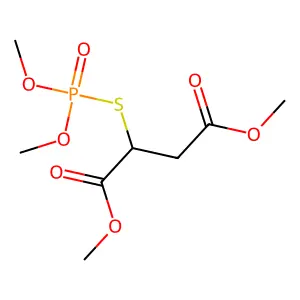 Carbomethoxy malaoxan structure