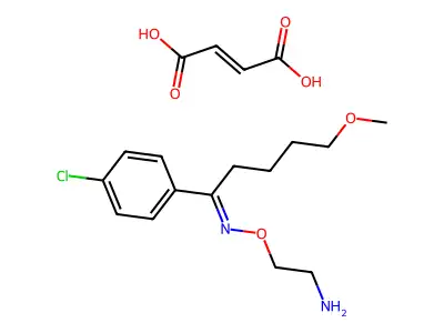 Clovoxamine Maleate Salt(E/Z-Mixture) structure