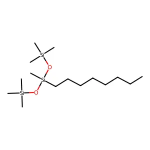 Caprylyl trisiloxane structure