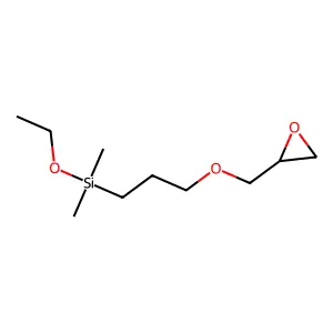 (3-(2,3-Epoxypropoxy)propyl)ethoxydimethylsilane structure