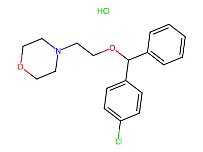 Difencloxazine hydrochloride structure