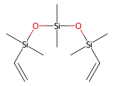 Poly(phenylmethylsiloxane), vinyl terminated structure