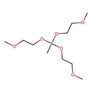 2,5,7,10-Tetraoxa-6-silaundecane, 6-(2-methoxyethoxy)-6-methyl- structure