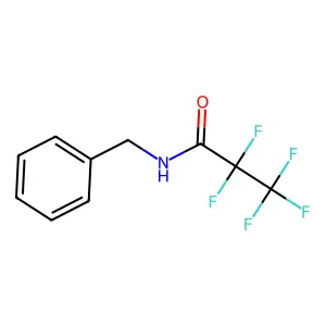 N-Benzyl-2,2,3,3,3-pentafluoropropionamide structure