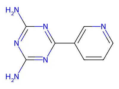 Nicotinoguanamine structure