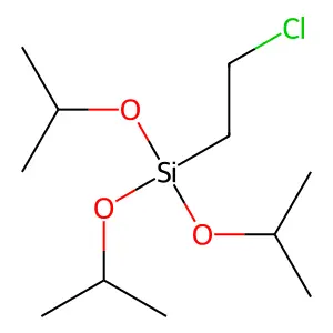 2-Chloroethyltriisopropoxysilane structure