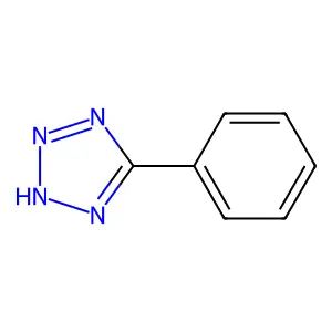 5-Phenyl-1H-tetrazole structure