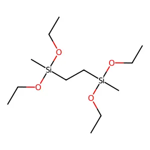 4,7-Diethoxy-4,7-dimethyl-3,8-dioxa-4,7-disiladecane structure