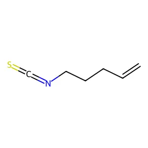 4-Pentenyl isothiocyanate structure