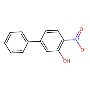 (1,1'-Biphenyl)-3-ol, 4-nitro- structure