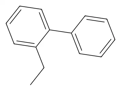 1,1'-Biphenyl, ethyl- structure