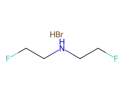 2-Fluoro-N-(2-fluoroethyl)ethan-1-amine--hydrogen bromide (1/1) structure